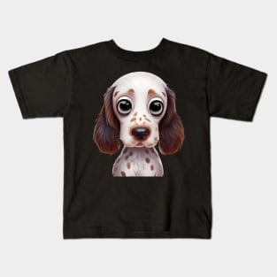 Fur-bulous English Setter Kids T-Shirt